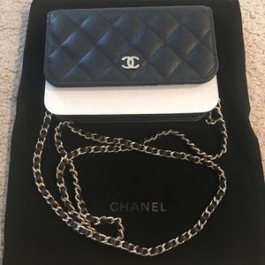 Chanel Mini Wallet on Chain